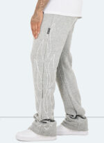 Nvlty Vintage Flare Flame Joggers Grey (2)