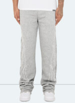 Nvlty Vintage Flare Flame Joggers Grey (3)