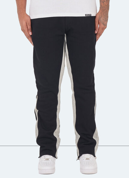 Nvlty Vintage Flare Joggers Black (3)