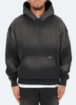 Nvlty Vintage Sunfaded Hoodie Black (6)